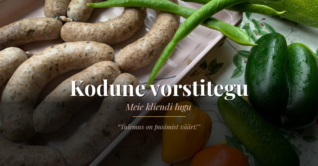 Vajangu Perefarm kodune vorstitegu blogi